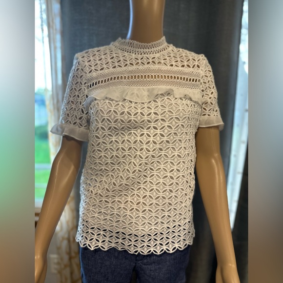 Cute SHEIN White blouse - Picture 1 of 11